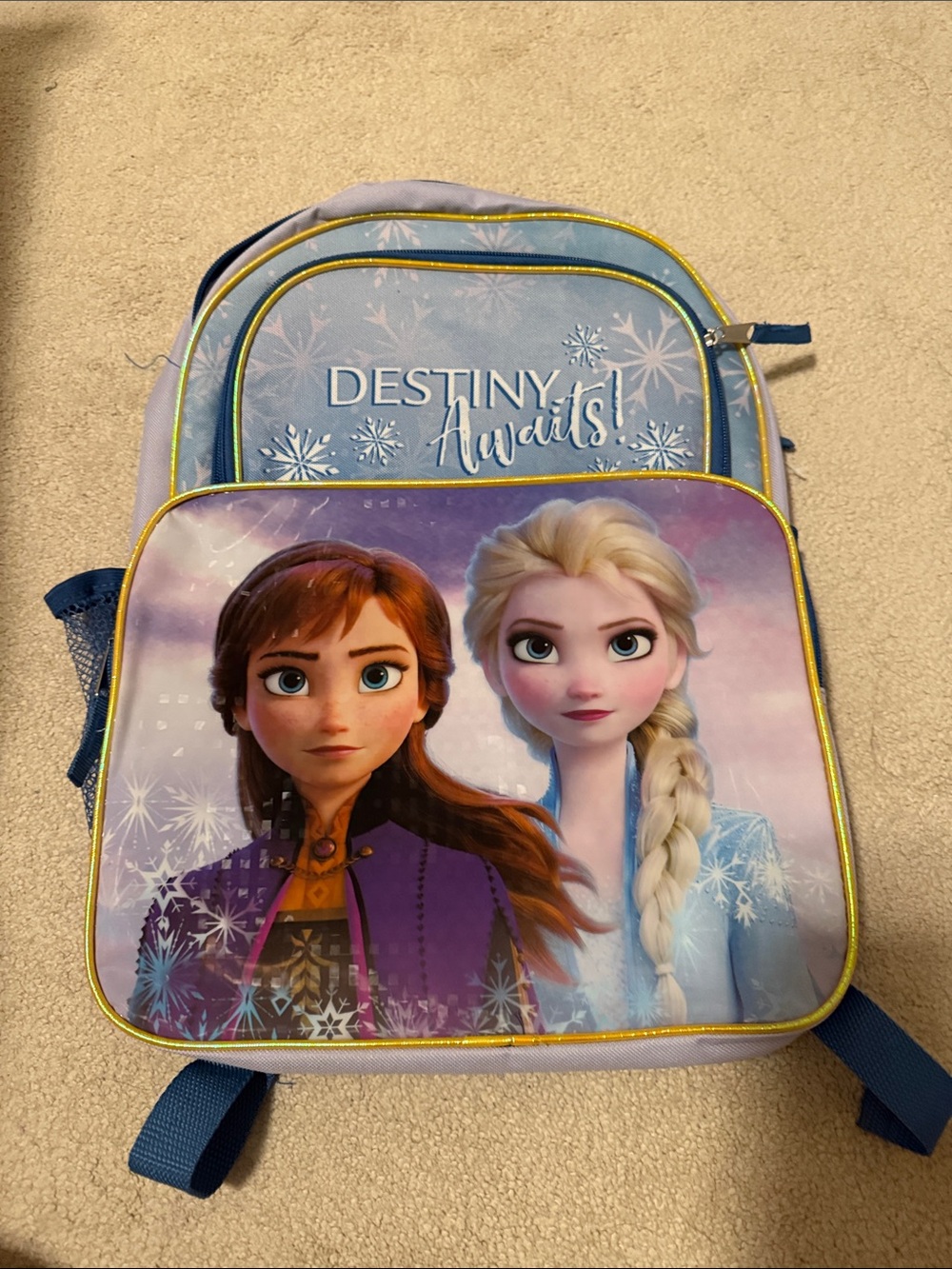 Frozen II 'Destiny Awaits' Girls Backpack - Anna & Elsa